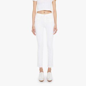 NWOT MOTHER Denim The Mid Rize Dazzler Ankle Size 31
